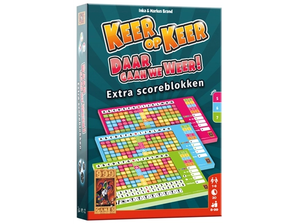 Een Scoreblok Keer op Keer Level 5, 6 en 7 koop je bij Sysdicom BV