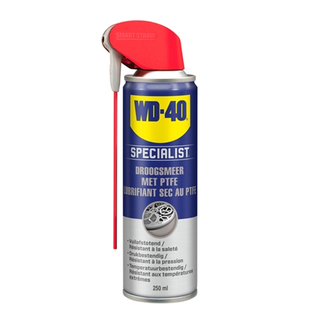 Een Spray droogsmeer WD-40 Specialist met PTFE 250ml koop je bij Kantorice office & business supplies