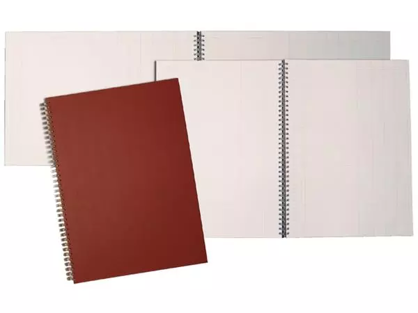 Een Tabellarisch register Djois Atlanta 321x226mm 2x4kolommen 108blz rood koop je bij Kantorice office & business supplies