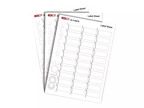 Tekststempel Colop E-Mark labels