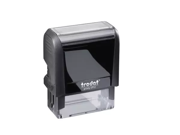 Buy your Tekststempel Trodat Printy 4912 personaliseerbaar zw 4regels 47x18mm at QuickOffice BV