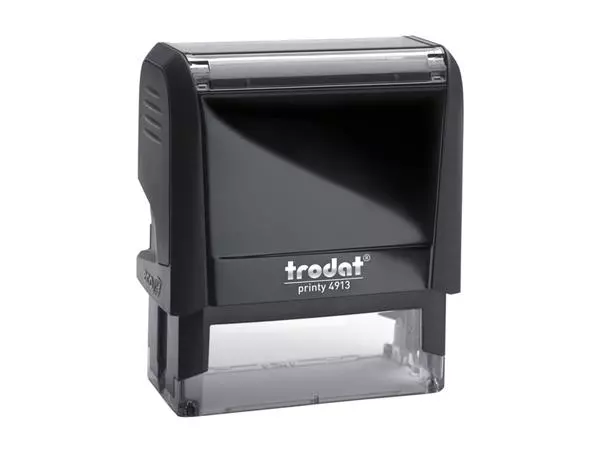 Tekststempel Trodat Printy 4913 personaliseerbaar zw 5regels 58x22mm