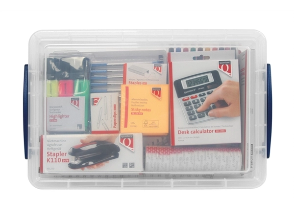 Een Thuiswerk/flexwerk box Quantore startersset koop je bij Quality Office Supplies