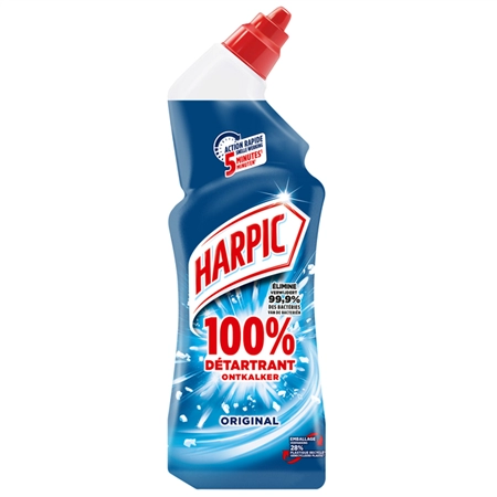 Een Toiletontkalker Harpic Original LSR gel 750ml koop je bij Company Supplies