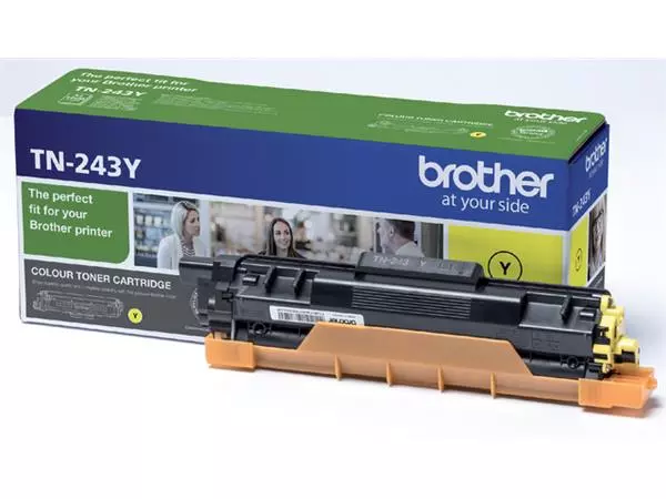 Een Toner Brother TN-243Y geel koop je bij Kantoorboekhandel Van Atten