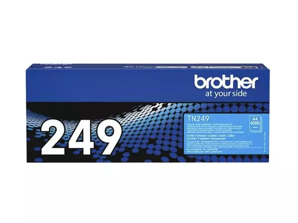 Een Toner Brother TN-249C blauw koop je bij Supply Mij