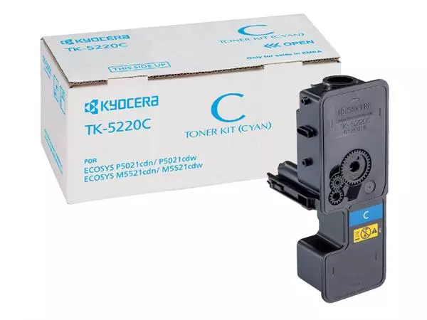 Een Toner Kyocera TK-5220C blauw koop je bij All Office Kuipers BV