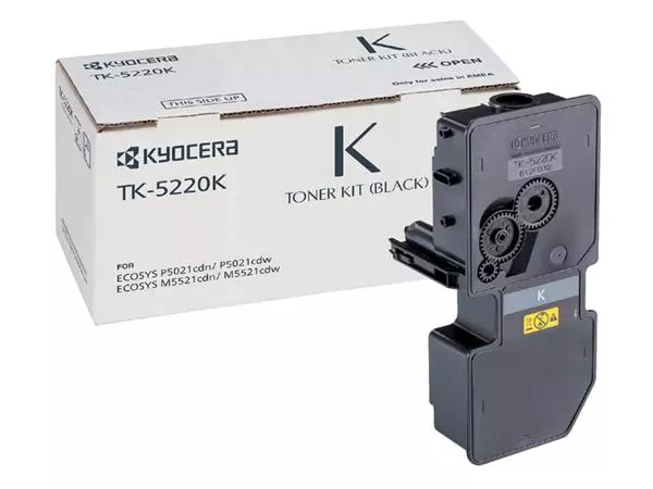 Een Toner Kyocera TK-5220K zwart koop je bij All Office Kuipers BV