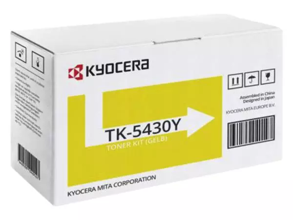 Een Toner Kyocera TK-5430Y geel koop je bij van Kerkvoorde & Hollander B.V.