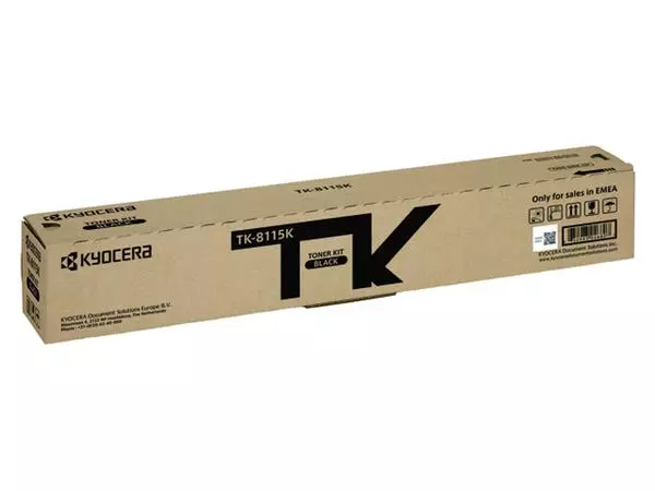 Een Toner Kyocera TK-8115K zwart koop je bij Egner kantoorspecialisten