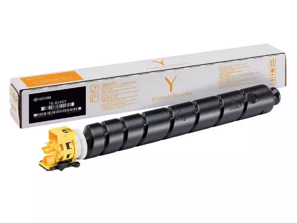 Een Toner Kyocera TK-8345Y geel koop je bij Continu Kantoor