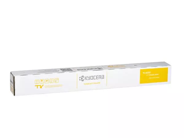 Een Toner Kyocera TK-8375Y geel koop je bij Clippz! Office Supplies