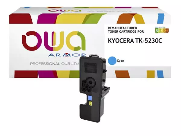 Een Toner OWA alternatief tbv Kyocera TK-5230C blauw koop je bij Sysdicom BV