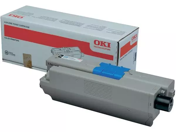 Toner Oki 44973536 zwart