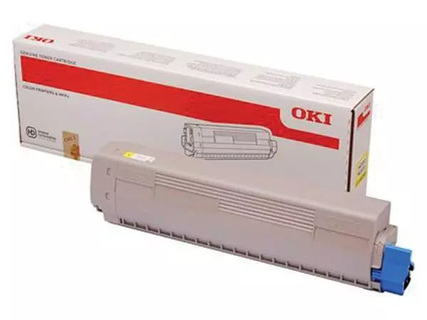 Een Toner Oki 45862837 geel koop je bij Kantorice office & business supplies