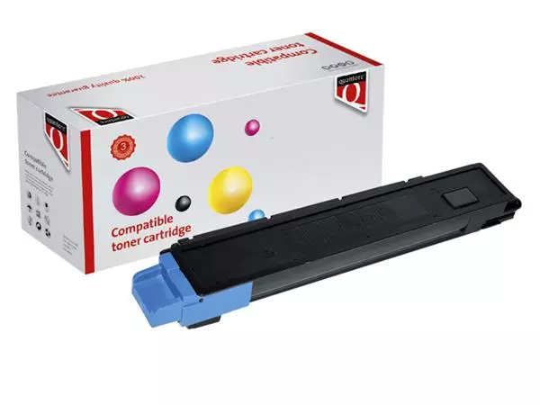 Een Toner Quantore alternatief tbv Kyocera TK-8325C blauw koop je bij Schellen Boek- en Kantoorboekhandel