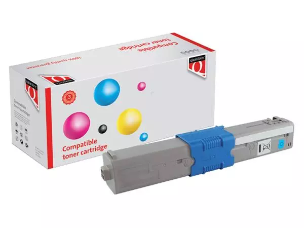 Een Toner Quantore alternatief tbv Oki 44469724 blauw koop je bij Clippz! Office Supplies