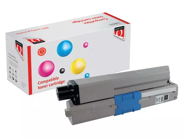 Toner Quantore alternatief tbv Oki 44973508 zwart