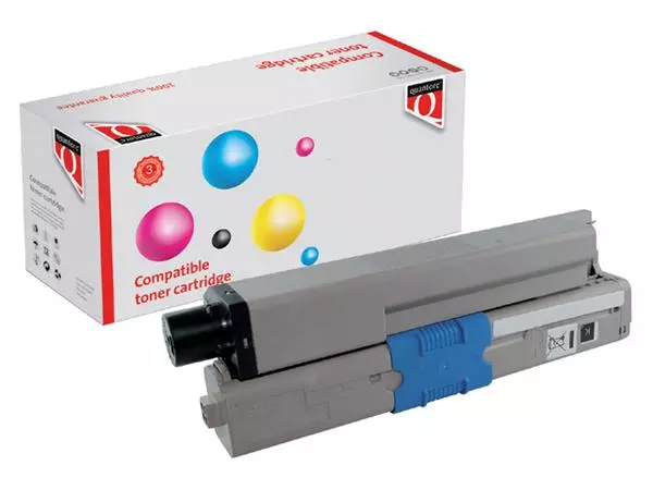 Een Toner Quantore alternatief tbv Oki 44973536 zwart koop je bij Kantoorboekhandel Van Atten