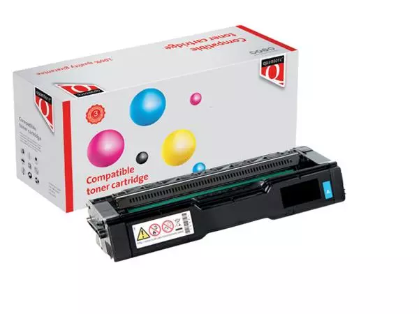 Toner Quantore alternatief tbv Ricoh 406480 blauw