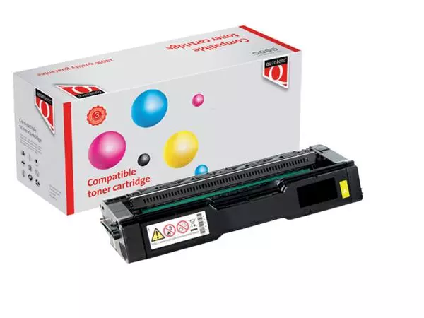 Een Toner Quantore alternatief tbv Ricoh 407902 geel koop je bij Kantoorboekhandel Van Atten