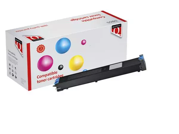 Toner Quantore alternatief tbv Sharp MX-31GTCA blauw