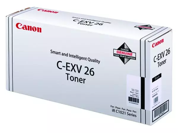 Een Tonercartridge Canon C-EXV 26 zwart koop je bij All Office Kuipers BV