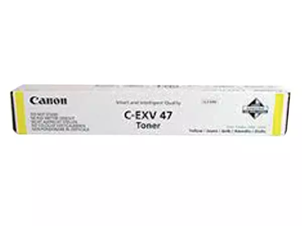 Een Tonercartridge Canon C-EXV 47 geel koop je bij Kantoorboekhandel Van Atten