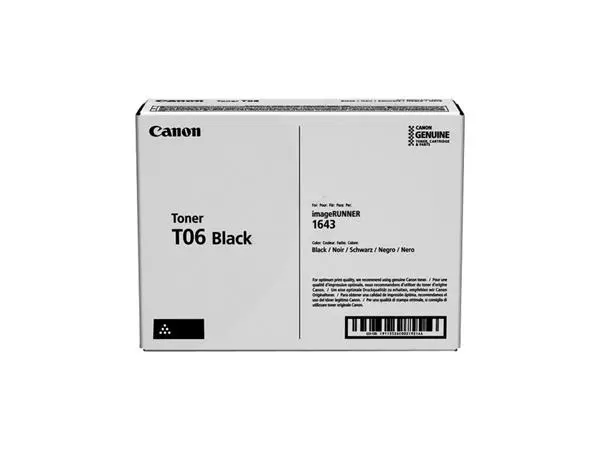 Een Tonercartridge Canon T06 zwart koop je bij Continu Kantoor