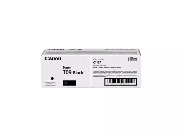 Een Tonercartridge Canon T09 zwart koop je bij Continu Kantoor