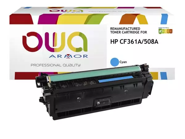 Een Tonercartridge OWA alternatief tbv HP CF361A blauw koop je bij Continu Kantoor