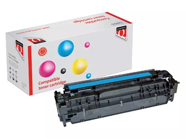 Een Tonercartridge Quantore HP CF381A blauw koop je bij All Office Kuipers BV