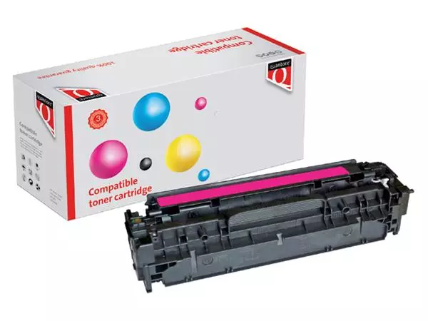 Een Tonercartridge Quantore alternatief tbv HP CF383A rood koop je bij Deska Alles voor Kantoor