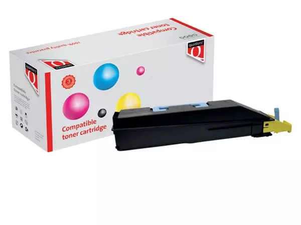 Een Tonercartridge Quantore alternatief tbv Kyocera TK-865Y geel koop je bij Romijn Office Supply