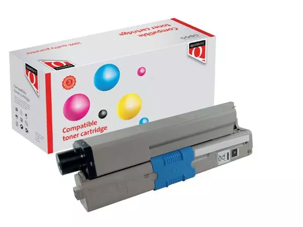 Een Tonercartridge Quantore alternatief tbv Oki 46507616 zwart koop je bij Deska Alles voor Kantoor