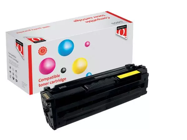 Een Tonercartridge Quantore alternatief tbv Samsung CLT-Y503L/ELS geel koop je bij Schellen Boek- en Kantoorboekhandel