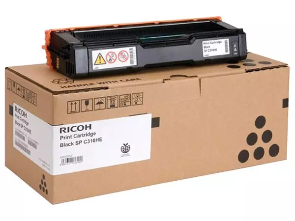 Een Tonercartridge Ricoh 407638 zwart koop je bij Friese Schrijfkamer