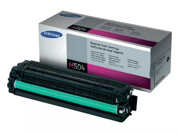 Een Tonercartridge Samsung CLT-M504S rood koop je bij Continu Kantoor