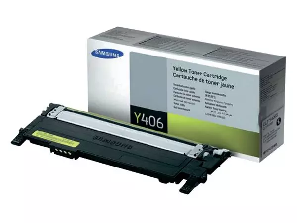 Een Tonercartridge Samsung CLT-Y406S geel koop je bij De Rijk Kantoorshop