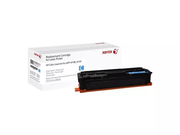 Een Tonercartridge Xerox alternatief tbv HP CF531A 205A blauw koop je bij De Joma BV