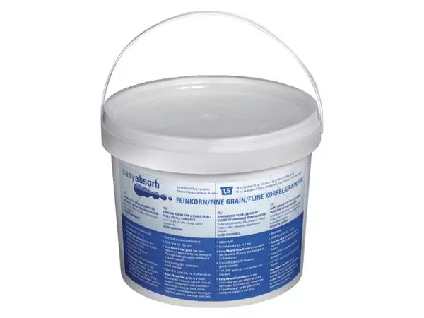 Een Absorptiekorrels easy absorb fijne korrel 1.5liter koop je bij Quality Office Supplies