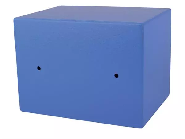 Een Kluis Pavo mini elektronisch 230x170x170mm blauw koop je bij QuickOffice BV