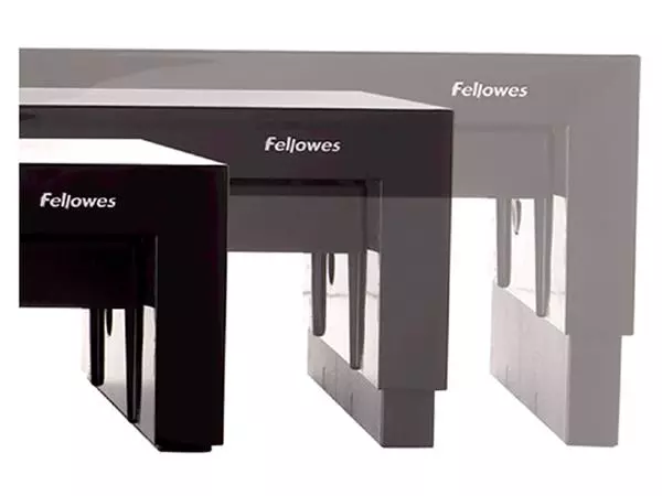 Een Monitorstandaard Fellowes Designer Suites zwart koop je bij Schellen Boek- en Kantoorboekhandel