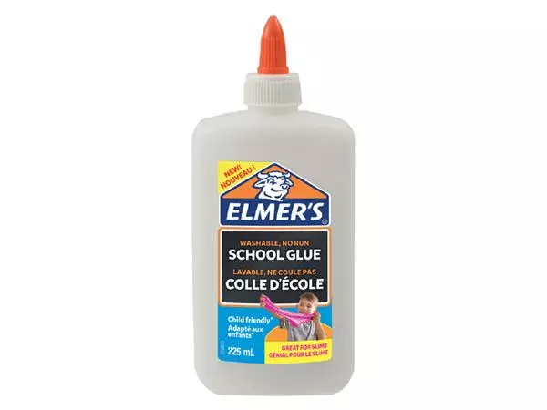 Een Kinderlijm Elmer's 225ml wit koop je bij Clippz! Office Supplies