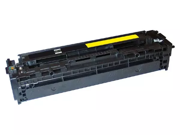 Een Tonercartridge Quantore alternatief tbv HP CE322A 128A geel koop je bij Schellen Boek- en Kantoorboekhandel