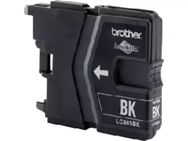 Een Inktcartridge Brother LC-985BK zwart koop je bij Kantoorboekhandel Van Atten