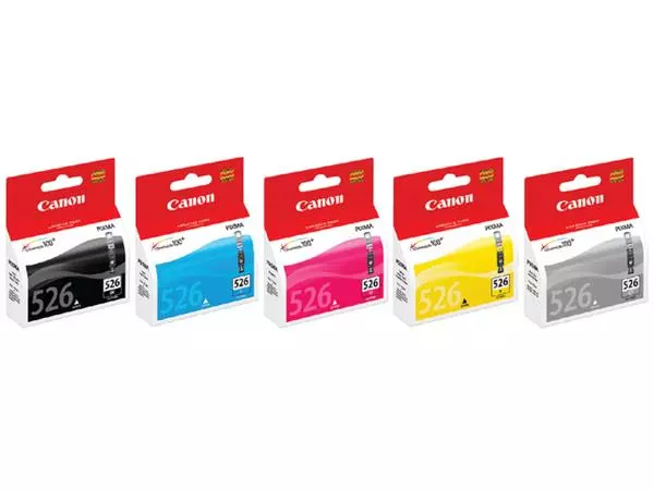 Een Inktcartridge Canon CLI-526 blauw koop je bij QuickOffice BV