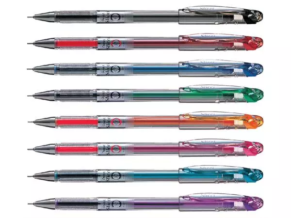 Buy your Gelschrijver Pentel BG207 Slicci fijn rood at QuickOffice BV