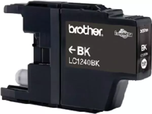 Een Inktcartridge Brother LC-1240BK zwart koop je bij De Joma BV