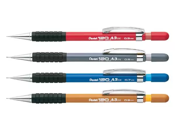 Een Vulpotlood Pentel A315 HB 0.5mm grijs koop je bij QuickOffice BV